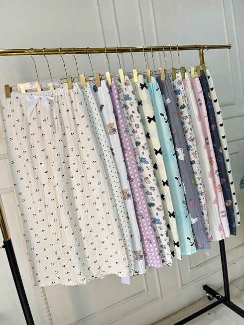 Summer Cute Printed Loose Pyjamas
